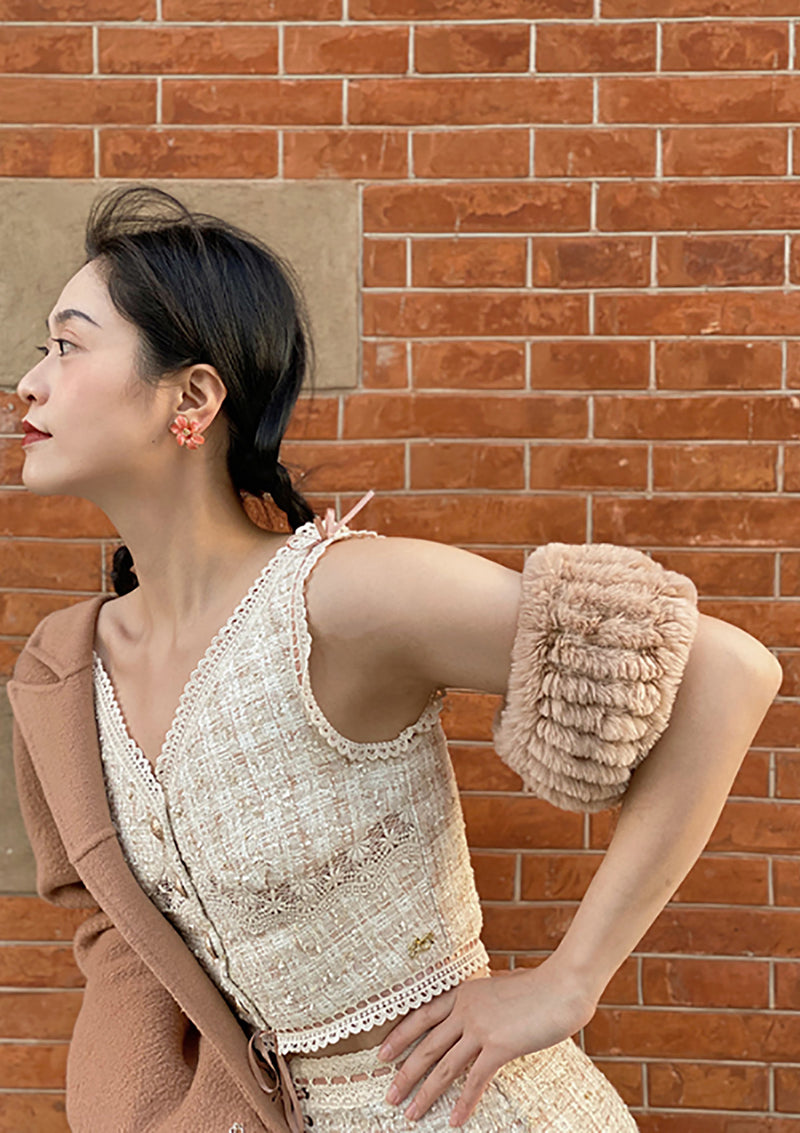 Spring Apricot Vest