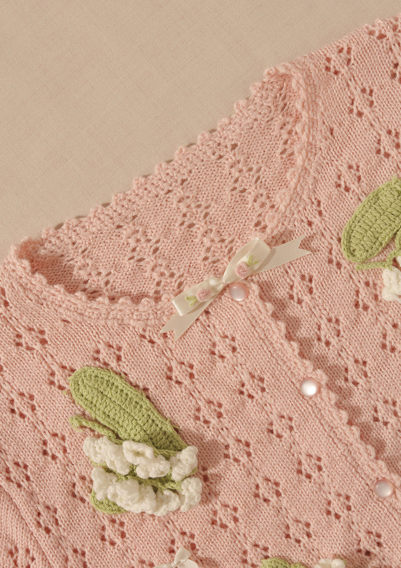 Lily of the Valley Knitted Cardigan