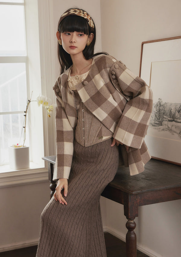 Hot Mocha Woolen Coat