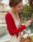 Strawberry Farm Knit Cardigan