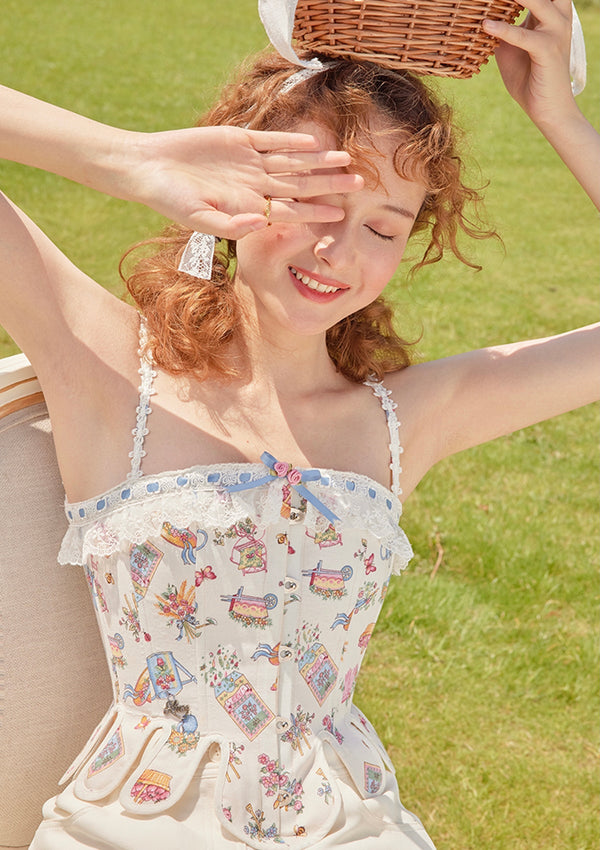 Flowerroom Maiden Corset - LaceMade