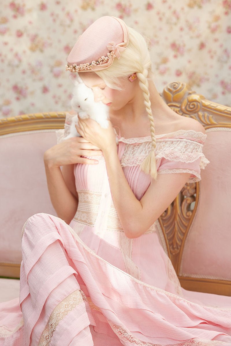 Pink Kite Dress - LaceMade