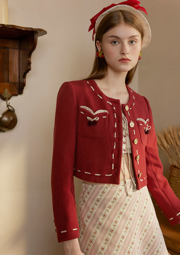 Redcurrant Jacket - LaceMade