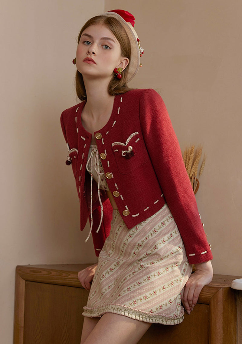 Redcurrant Jacket - LaceMade