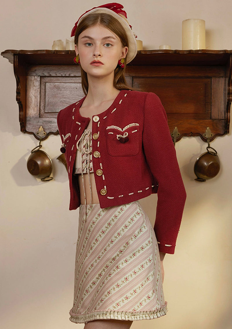 Redcurrant Jacket - LaceMade